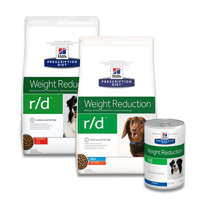 hill's prescription diet weight reduction dog food