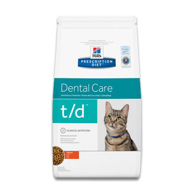 Hill's Prescription Diet Feline t/d Dental Care