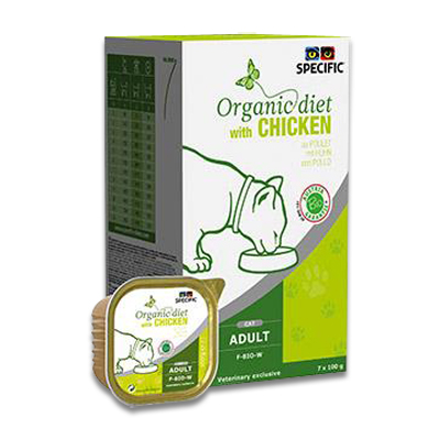 SPECIFIC Organic Diet Katze F-BIO-W
