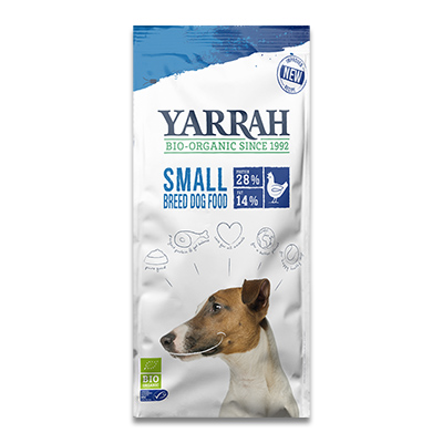 Yarrah Adult Small Breed Hond Met Kip (Biologisch)