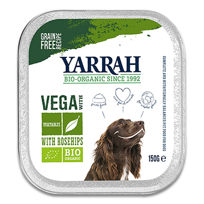 Yarrah Vega Chunks Soya Beans with Rosehips - Dog