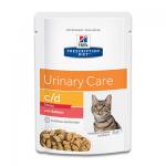 Hill's Prescription Diet Feline c/d Urinary Stress (Zalm) - 12 x 85 g