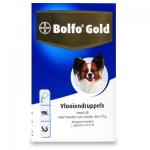 Bolfo Gold 40 - Hond (tot 4 kg) - 2 Pipetten