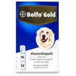 Bolfo Gold 250 - Hond (10-25 kg) - 2 Pipetten