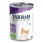 Yarrah Bio Chunks In Soße Katze - 12 X 405 g (Truthahn/Huhn)