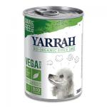 Yarrah Vega Chunks Hund - 12 x 380 g (Soja/Preiselbeeren)