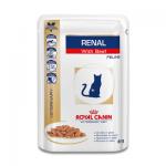 Royal Canin Renal Katze (Rind) - 12 x 85 g Frischebeutel